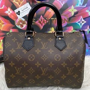 Louis Vuitton Speedy 25 - Dyed Black